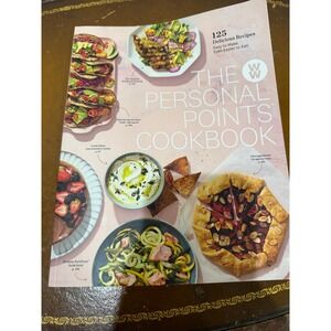 WW PersonalPoints Cookbook Weight Watchers OS Pink Excellent 125 Recipes 61043